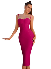 Load image into Gallery viewer, You Tell Me Bandage Midi Dress