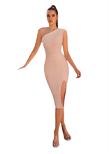 Load image into Gallery viewer, New Nude Bandage Dress