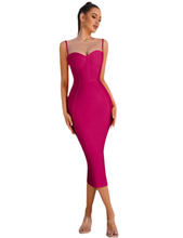 Load image into Gallery viewer, You Tell Me Bandage Midi Dress