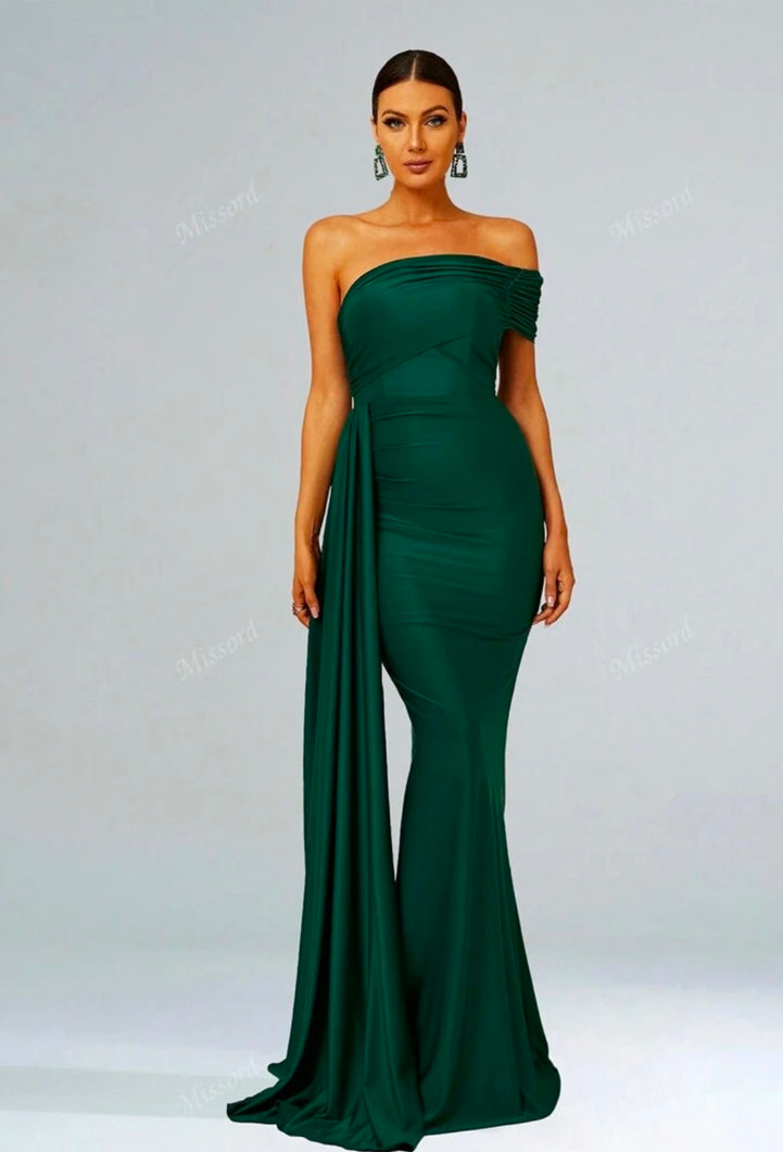 Emerald Queen Evening Gown