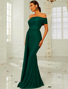 Emerald Queen Evening Gown