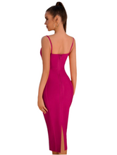 Load image into Gallery viewer, You Tell Me Bandage Midi Dress