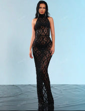 Load image into Gallery viewer, Gemstone Goddess Evening Gown