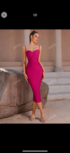 Load image into Gallery viewer, You Tell Me Bandage Midi Dress