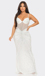 Angelic Breeze Evening Gown